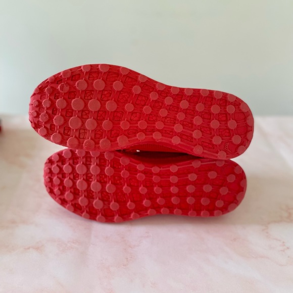 NWOT Red Mesh Sneakers - Picture 8 of 11
